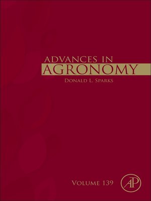 cover image of Advances in Agronomy, Volume 139